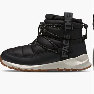 NIB The North Face | ThermoBall™ Luxe Faux Fur Lined Waterproof Boots | Black